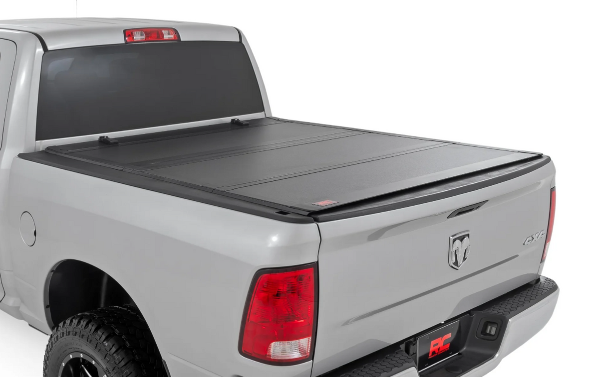 Hard Tri-Fold Flip Up Bed Cover 6'4" Bed | Ram 1500 (10-18) Ram 2500 (10-24)