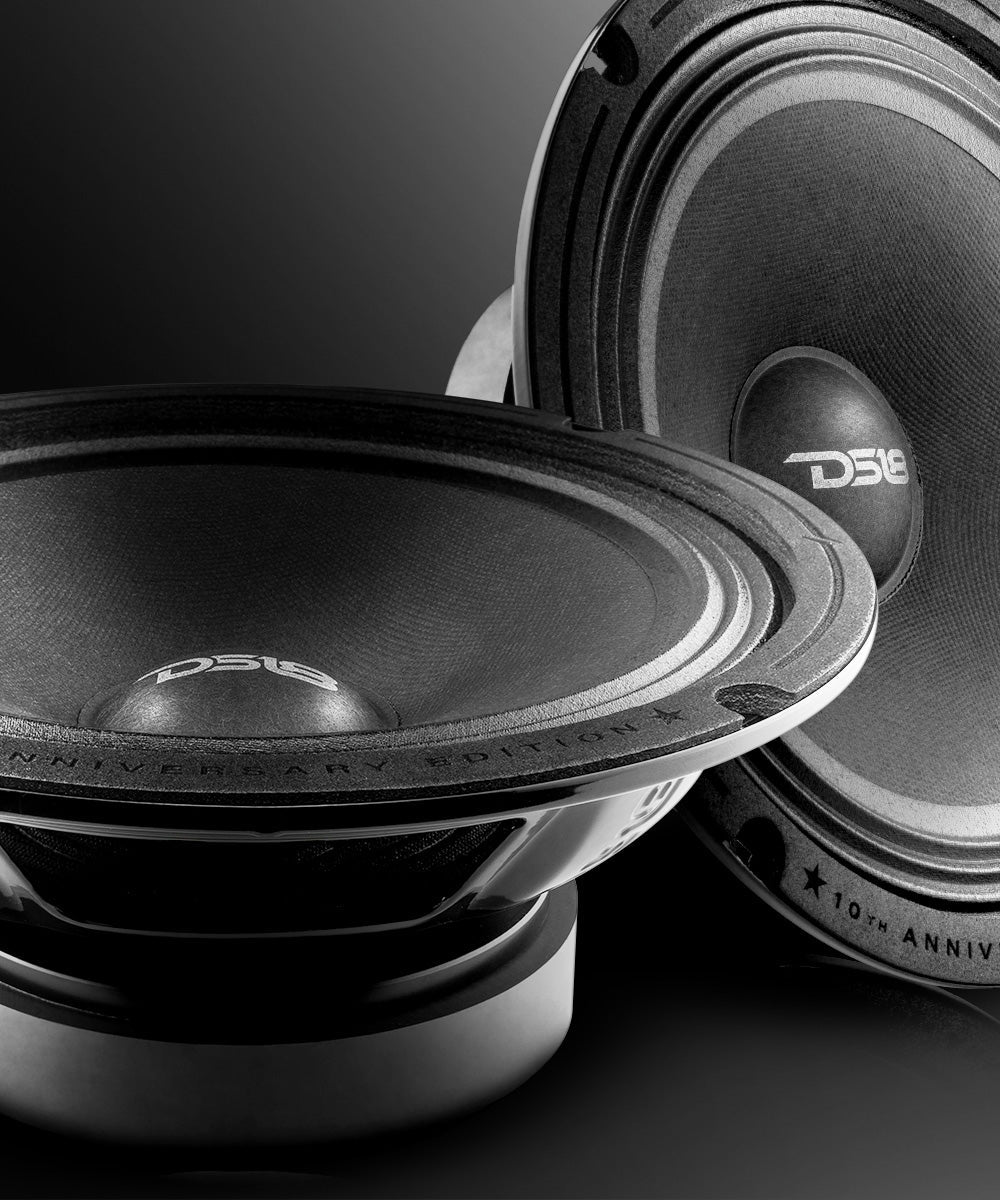 10th Anniversary Edition 8" Mid-Bass Loudspeaker 275 Watts Rms 4-Ohm - DS18