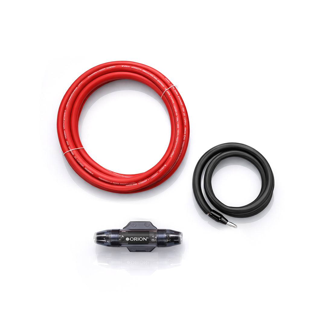 ORION 0-GAUGE 100% OXYGEN FREE COPPER (OFC) AMPLIFIER WIRING KIT I COPPERKIT0