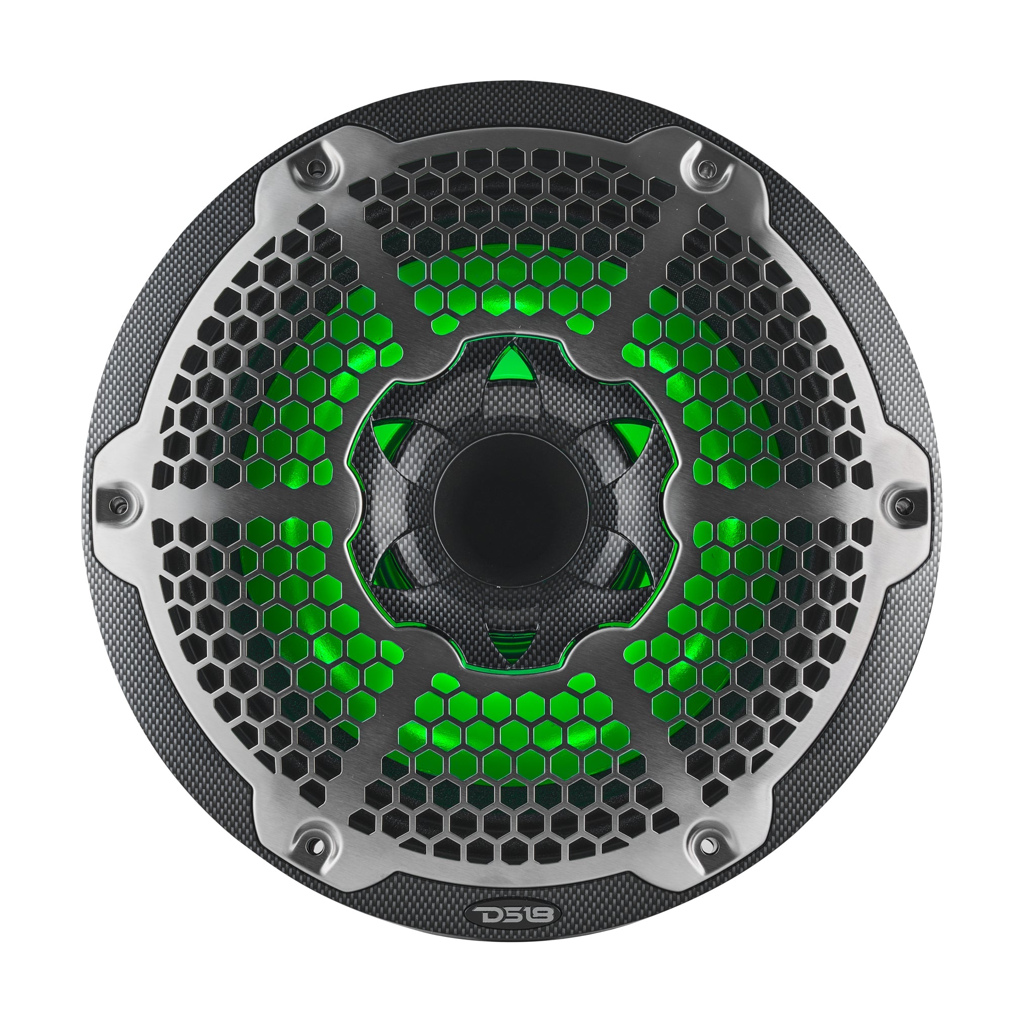 10” Marine 2-Way Hybrid Speaker with RGB LED, Compression Driver and Neodymium Magnet | 450W RMS 4-Ohm - DS18