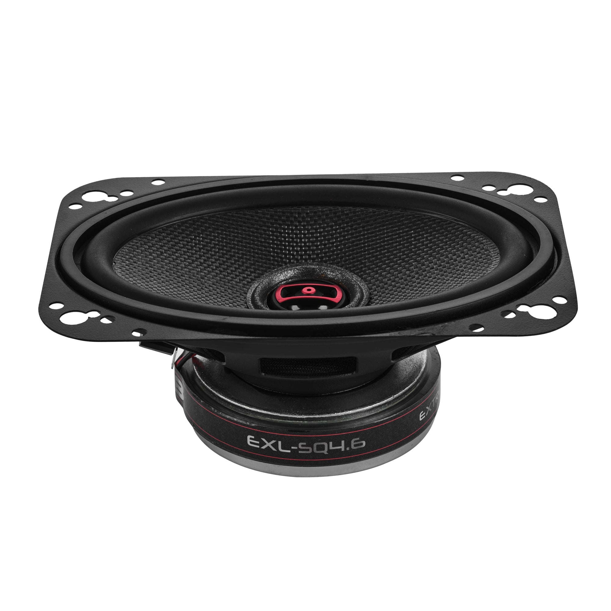 EXL 4x6” 2-Way Coaxial Speaker with Fiber Glass Cone | 60W RMS 3-Ohm - DS18