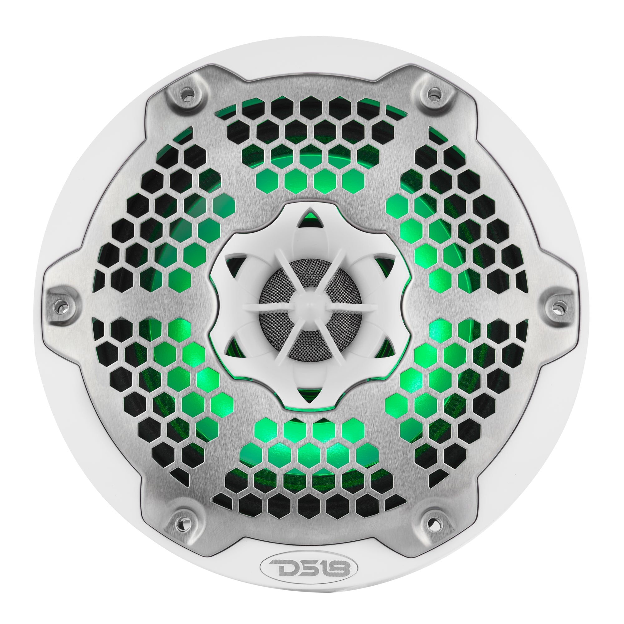 6.5” Marine 2-Way Hybrid Speaker with RGB LED, Compression Driver and Neodymium Magnet | 250W RMS 4-Ohm - DS18