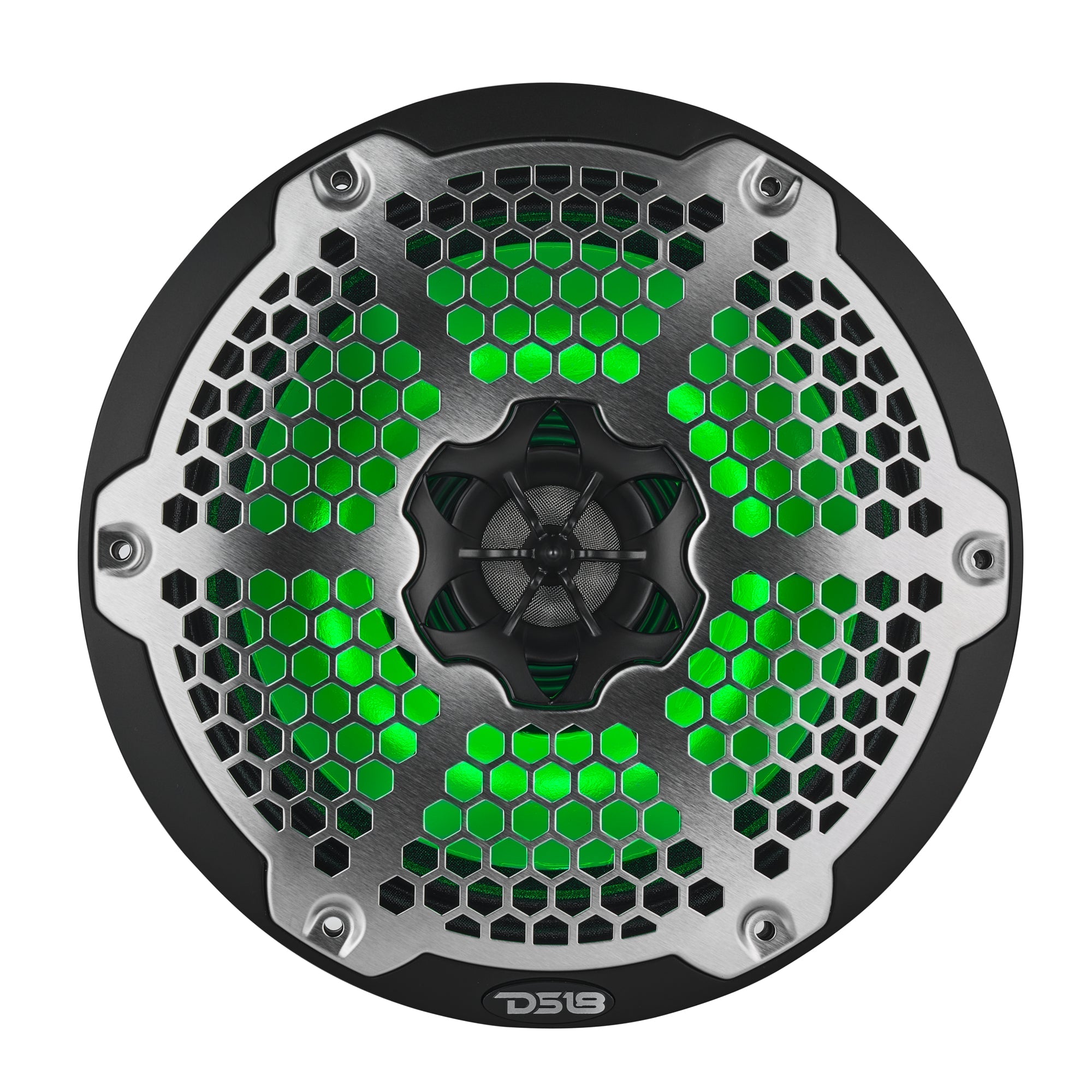 8” Marine 2-Way Hybrid Speaker with RGB LED, Compression Driver and Neodymium Magnet | 350W RMS 4-Ohm - DS18