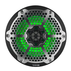 8” Marine 2-Way Hybrid Speaker with RGB LED, Compression Driver and Neodymium Magnet | 350W RMS 4-Ohm - DS18