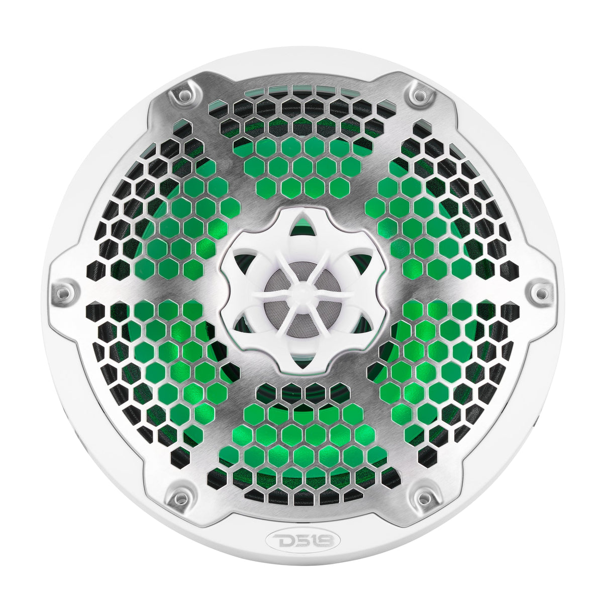 8” Marine 2-Way Hybrid Speaker with RGB LED, Compression Driver and Neodymium Magnet | 350W RMS 4-Ohm - DS18