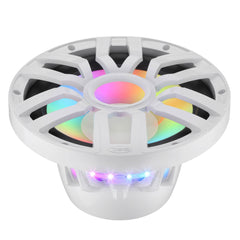 12” Marine Subwoofer with Hybrid Magnet Motor, Removable Grille and Digital LED Lights - 600W RMS 4-Ohm - DS18