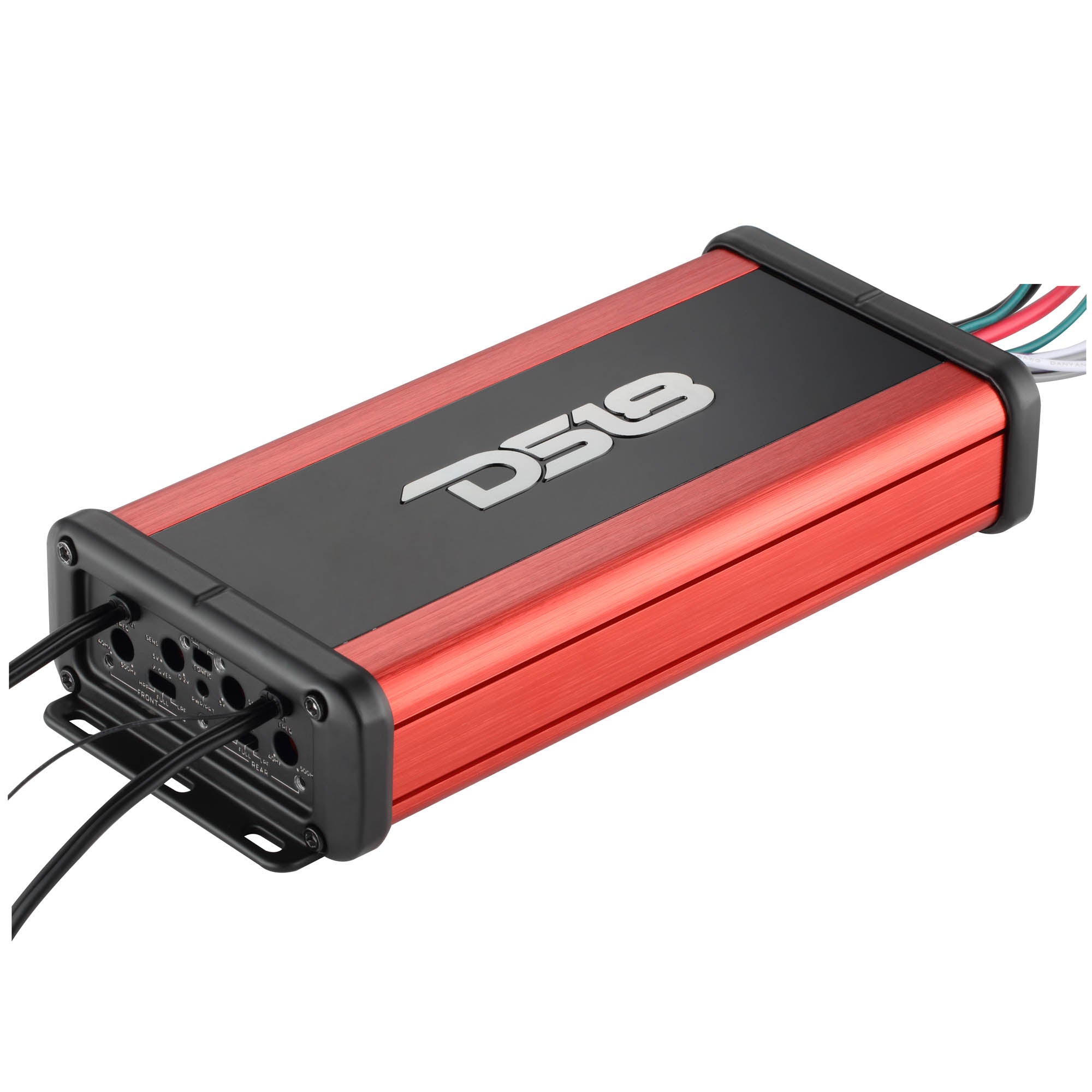 NXL 4-Channel Full-Range Class D Waterproof IP67 Marine and Powersports NANO Amplifier with Bluetooth 5.1 Receiver Built-In