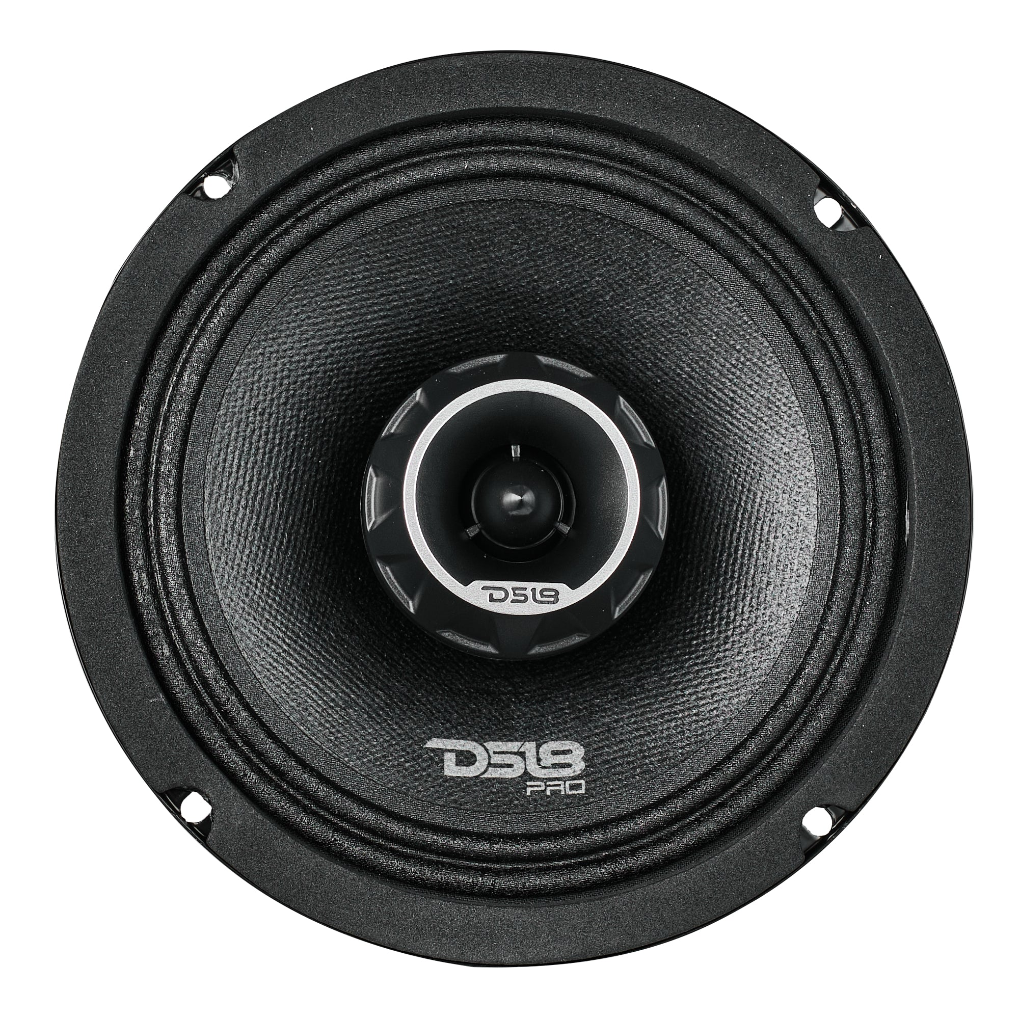 PRO-ZT 6.5" Coaxial Mid-Range Loudspeaker with Water-Resistant Cone Built-in Bullet Tweeter and Grill | 225W RMS 4-Ohm - DS18