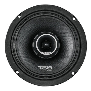 PRO-ZT 6.5" Coaxial Mid-Range Loudspeaker with Water-Resistant Cone Built-in Bullet Tweeter and Grill | 225W RMS 4-Ohm - DS18
