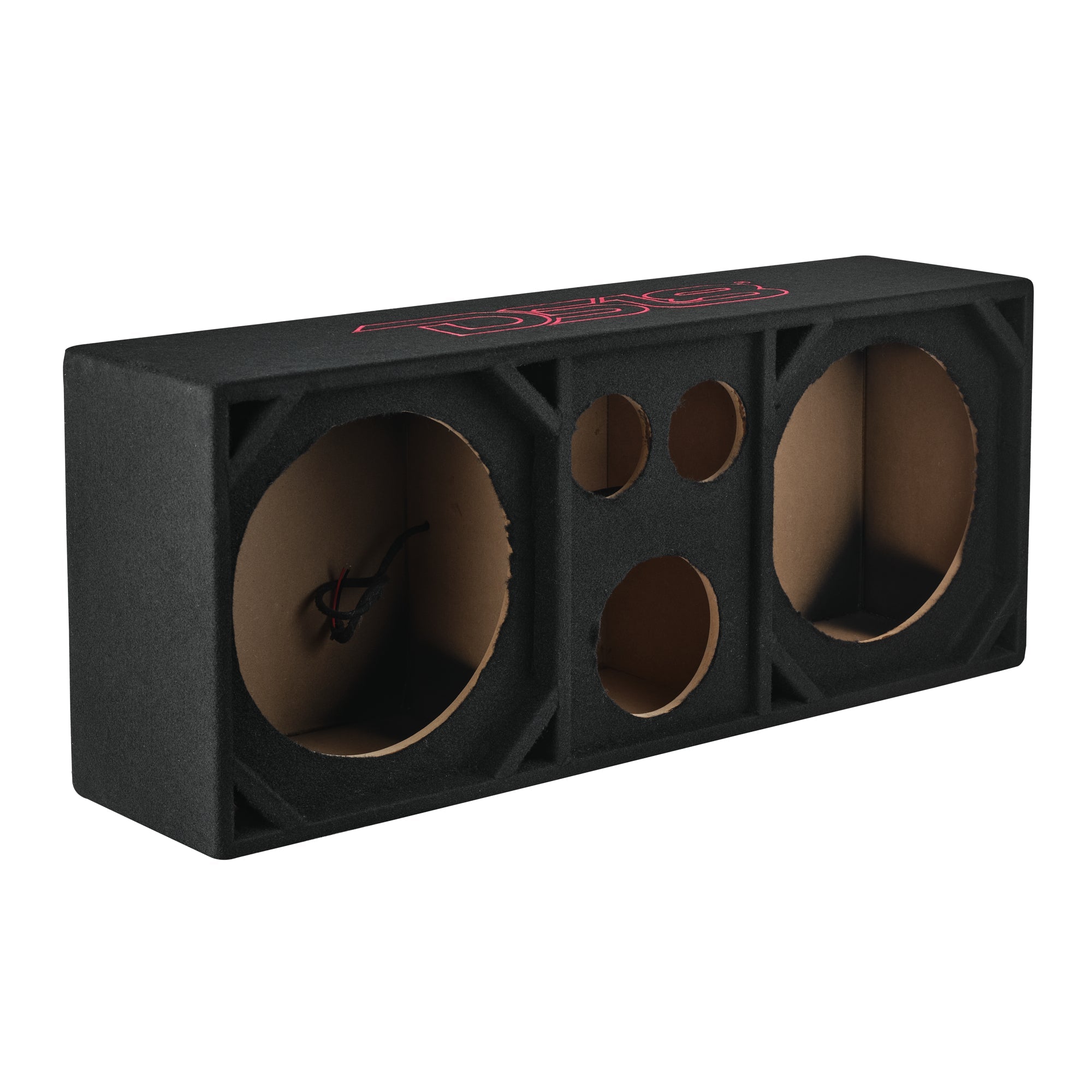 Dual 12” + Dual 4” Tweeter + 2” Driver Ported Voceteo Empty Enclosure | Speakon-Ready - DS18