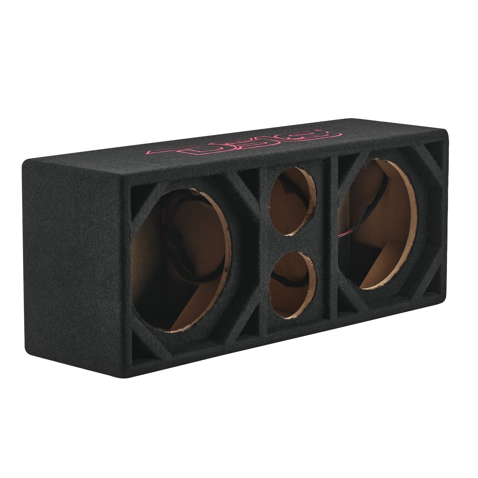 Dual 8” + Dual 4” Tweeter Ported Voceteo Empty Enclosure | Speakon-Ready - DS18