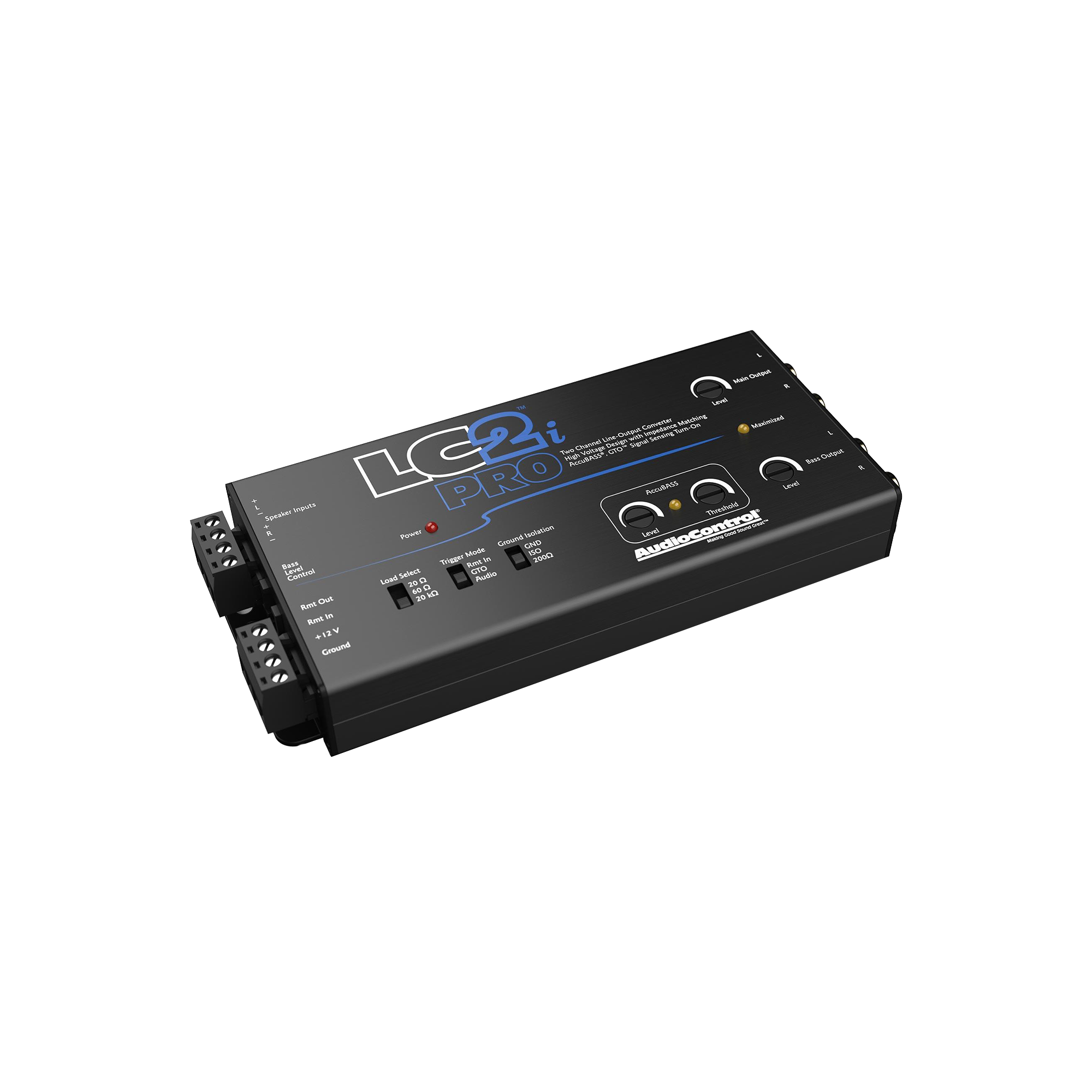 LC2i PRO 2-Channel Line Output Converter w/AccuBASS & ACR-1 Remote
