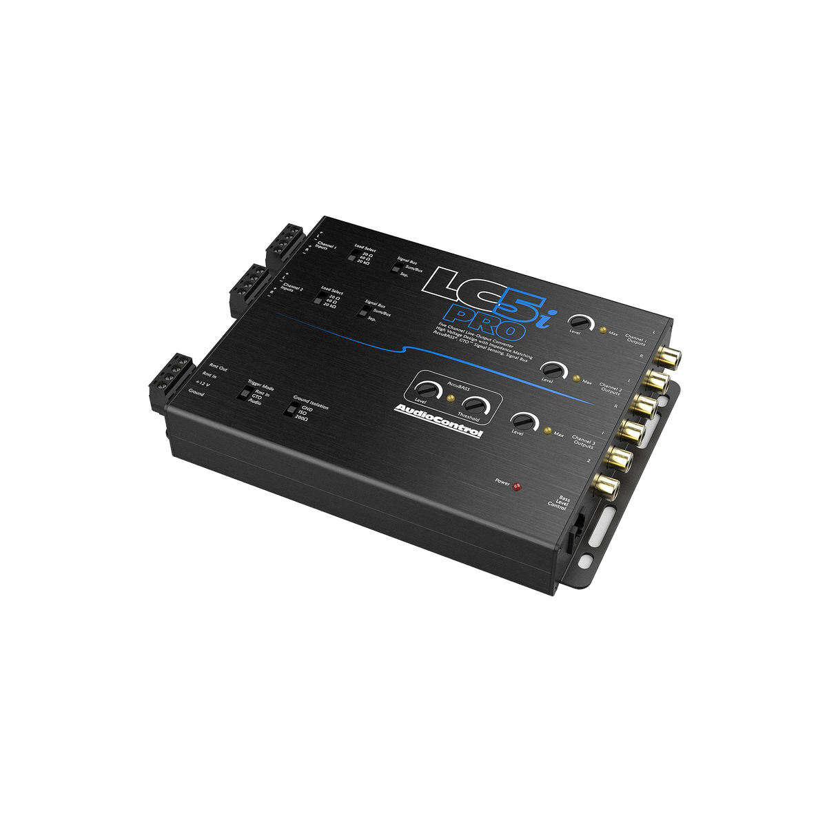 LC5iPRO 5-Channel Line Output Converter w/AccuBASS & ACR-1 Remote