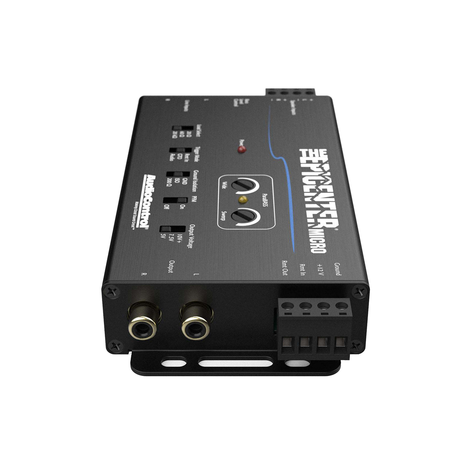 The EPICENTER Micro Bass Restoration Processor & Line Output Converter w/ACR-4 Remote