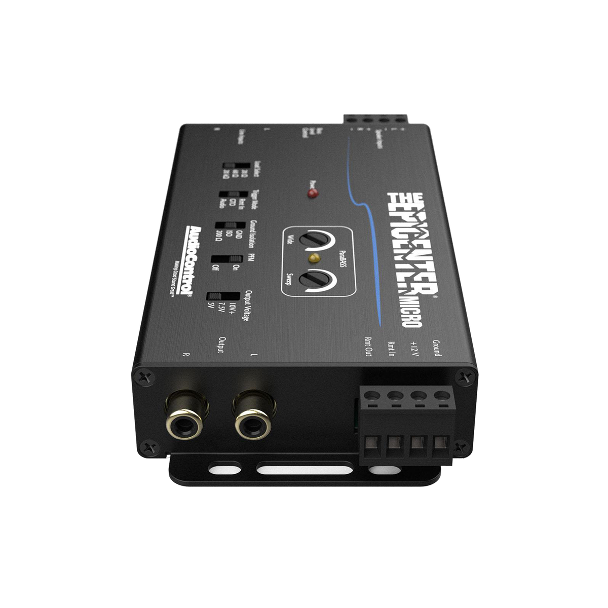The EPICENTER Micro Bass Restoration Processor & Line Output Converter w/ACR-4 Remote
