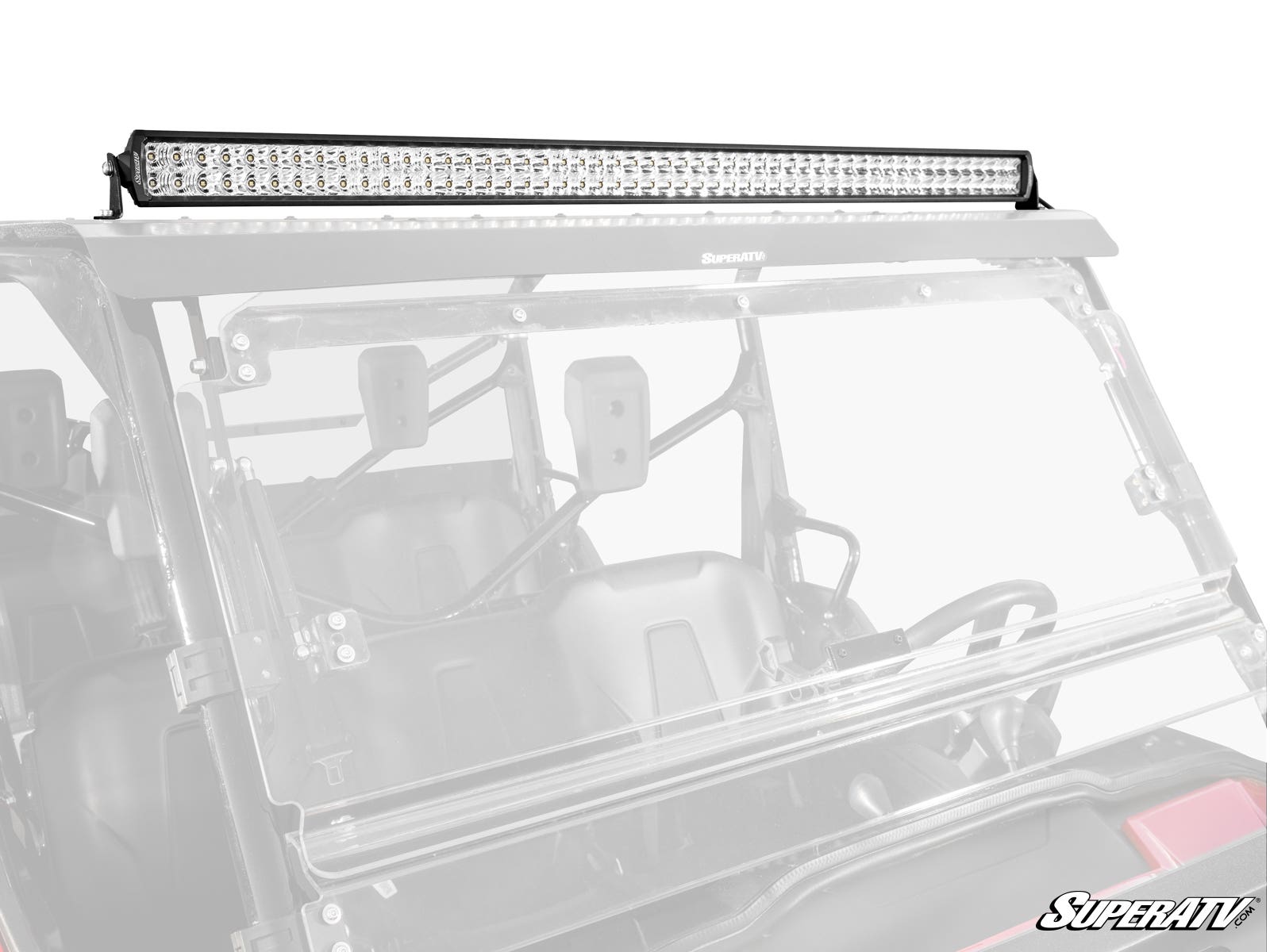 50in. Straight Double-Row LED Light Bar - 1.5in. Clamp