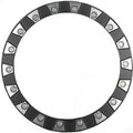SPLIT 6 REPLACEMENT BDLK RING 14" BLACK/MACHINED