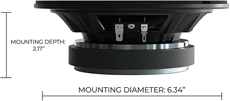 Orion CSH85 - 8" Shallow Slim Midrange Speakers