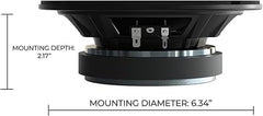 Orion CSH85 - 8" Shallow Slim Midrange Speakers
