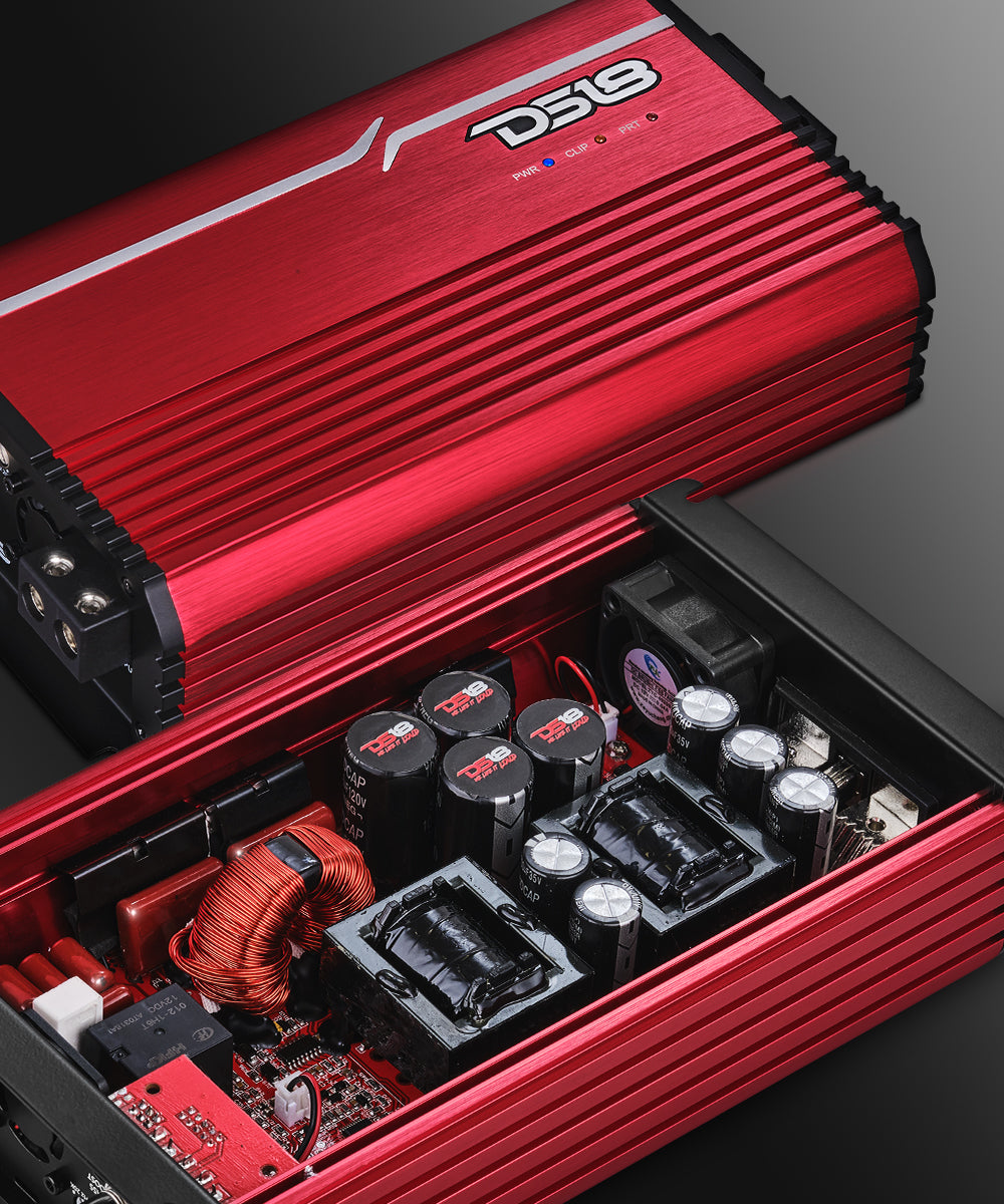 FRP Compact Full-Range Class D 1-Channel Amplifier 3,500 Watts Rms @ 1-Ohm - DS18