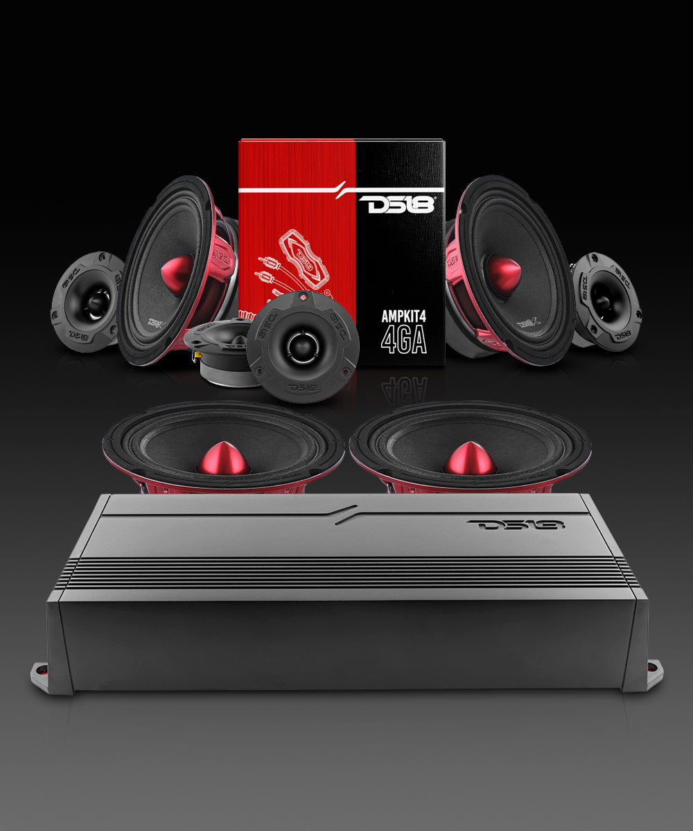 Stage2 Pro Audio Midrange Package - DS18