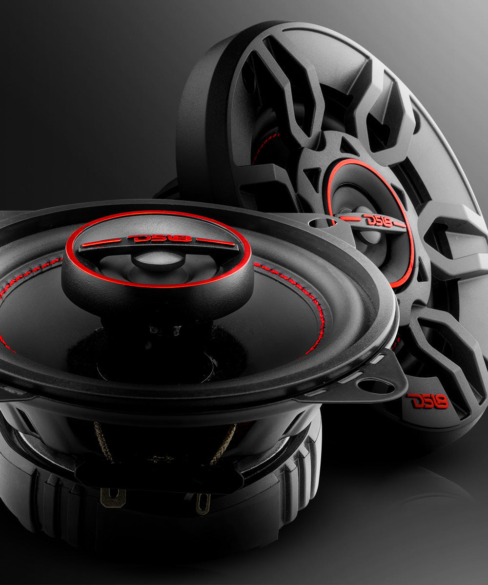 GEN-X 4" 2-Way Coaxial Speakers 40 Watts Rms 4-Ohm - DS18