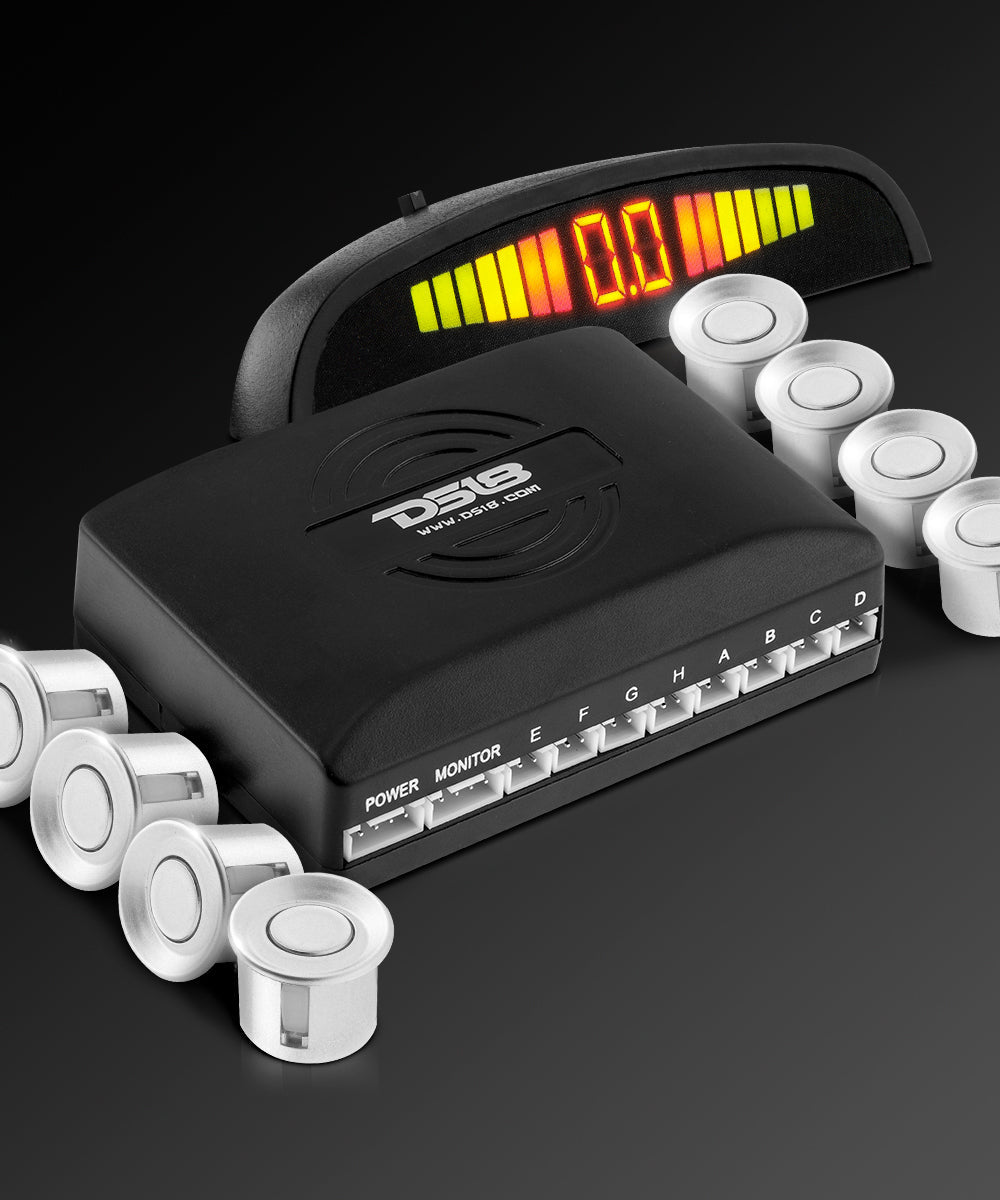 DS18 PRKDI8 8 Reverse Backup Sensors with Buzzer - DS18