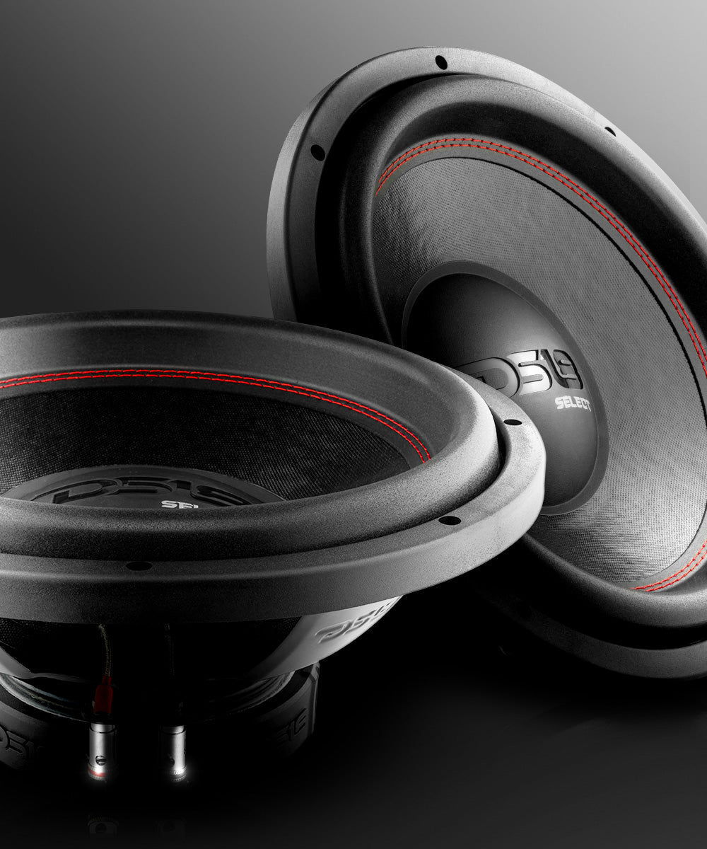 SELECT 12" Subwoofer 250 Watts Rms SVC 4-Ohm - DS18