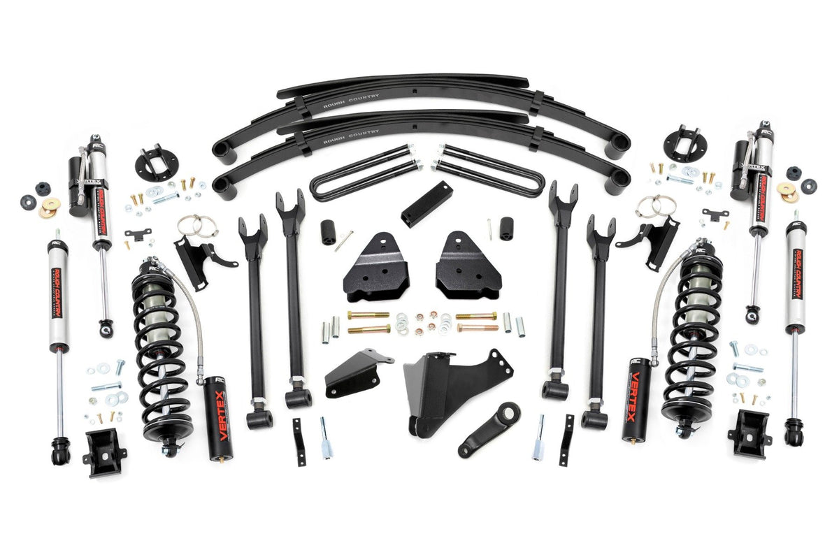 6 Inch Lift Kit | Gas | 4 Link | RR Spring | C/O Vertex | Ford F-250/F-350 Super Duty (05-07)