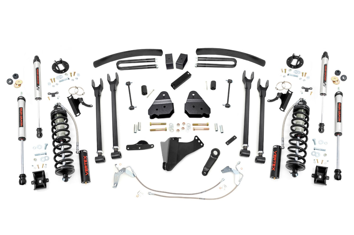 6 Inch Lift Kit | Gas | 4 Link | C/O V2 | Ford F-250/F-350 Super Duty (08-10)