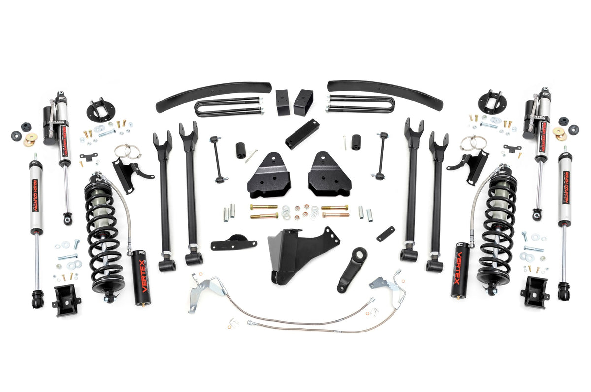 6 Inch Lift Kit | Gas | 4 Link | C/O Vertex | Ford F-250/F-350 Super Duty (08-10)