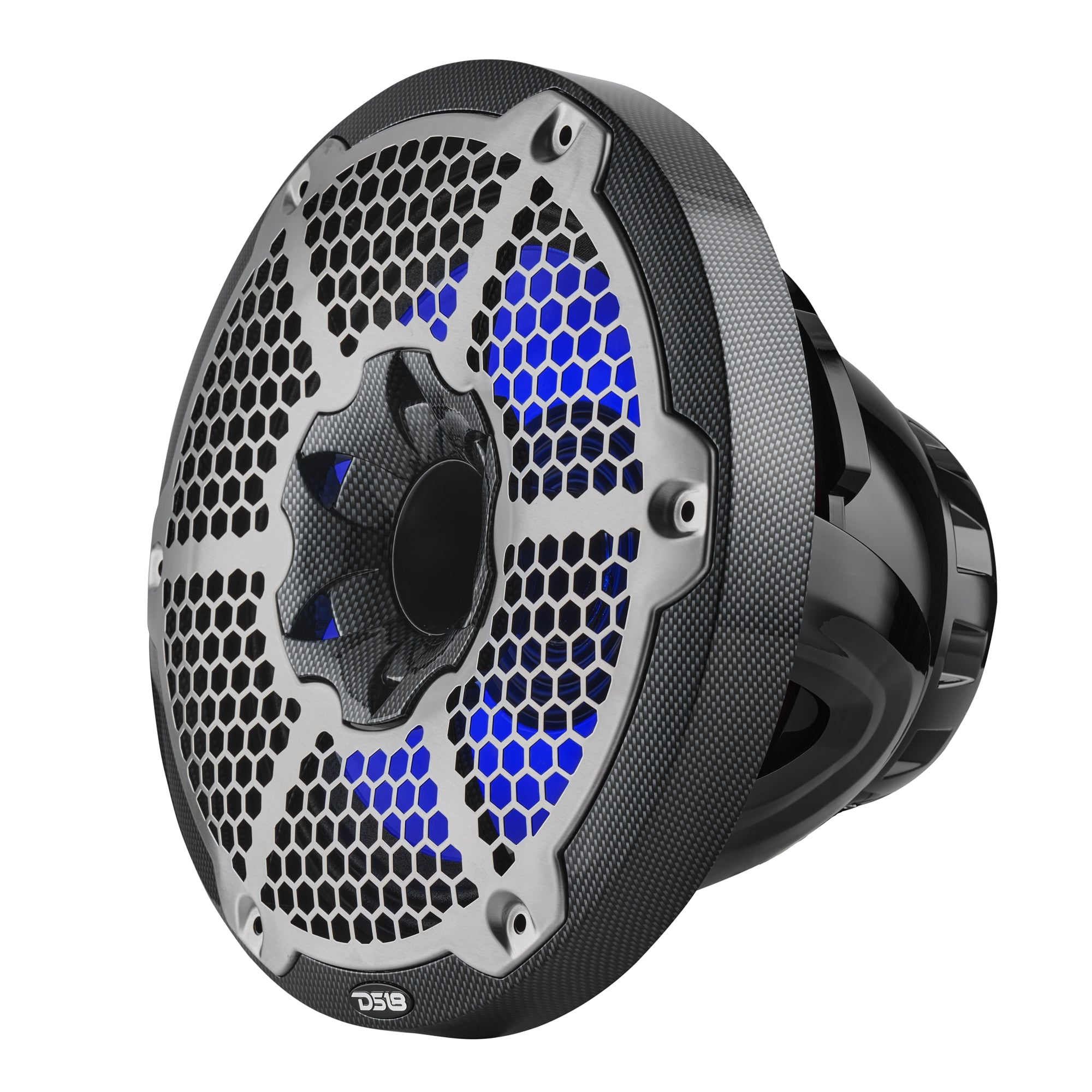 10” Marine 2-Way Hybrid Speaker with RGB LED, Compression Driver and Neodymium Magnet | 450W RMS 4-Ohm - DS18