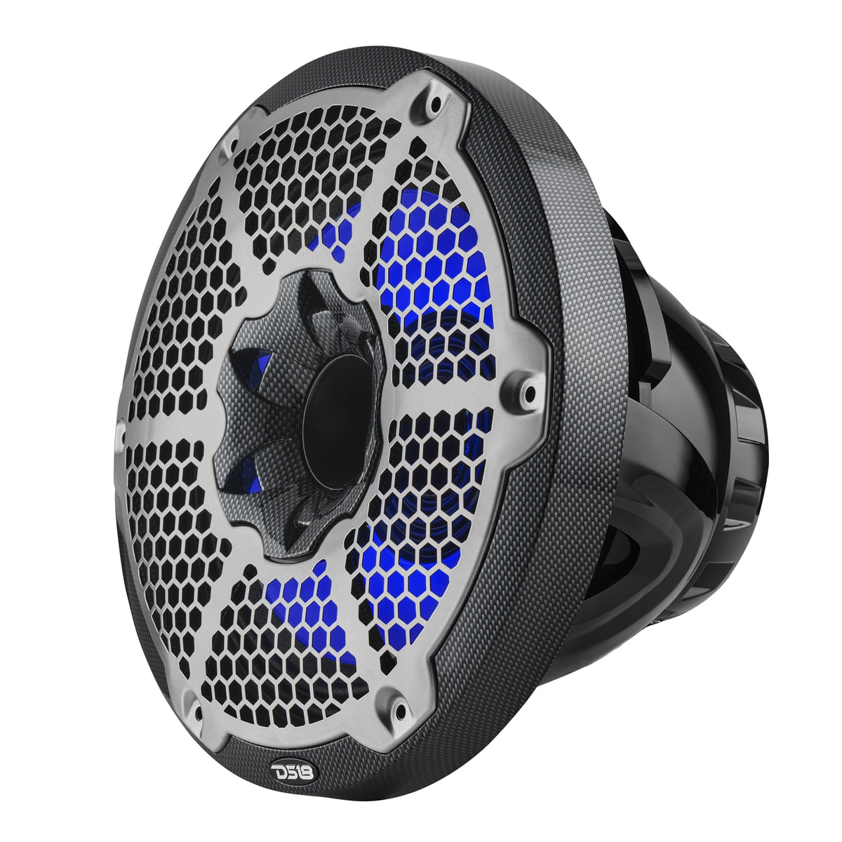 10” Marine 2-Way Hybrid Speaker with RGB LED, Compression Driver and Neodymium Magnet | 450W RMS 4-Ohm - DS18