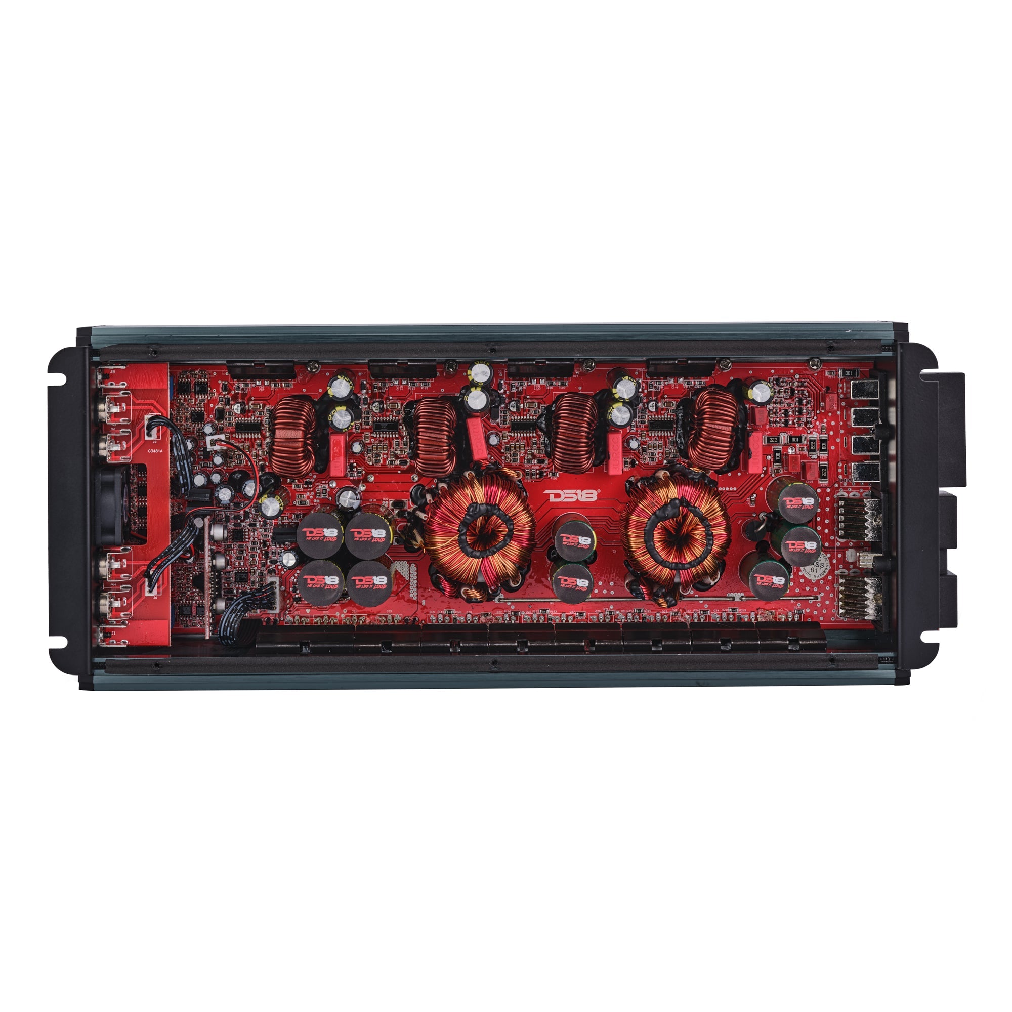 FRP Compact 4-Channel Full-Range Class-D Amplifier | 4000W RMS - DS18
