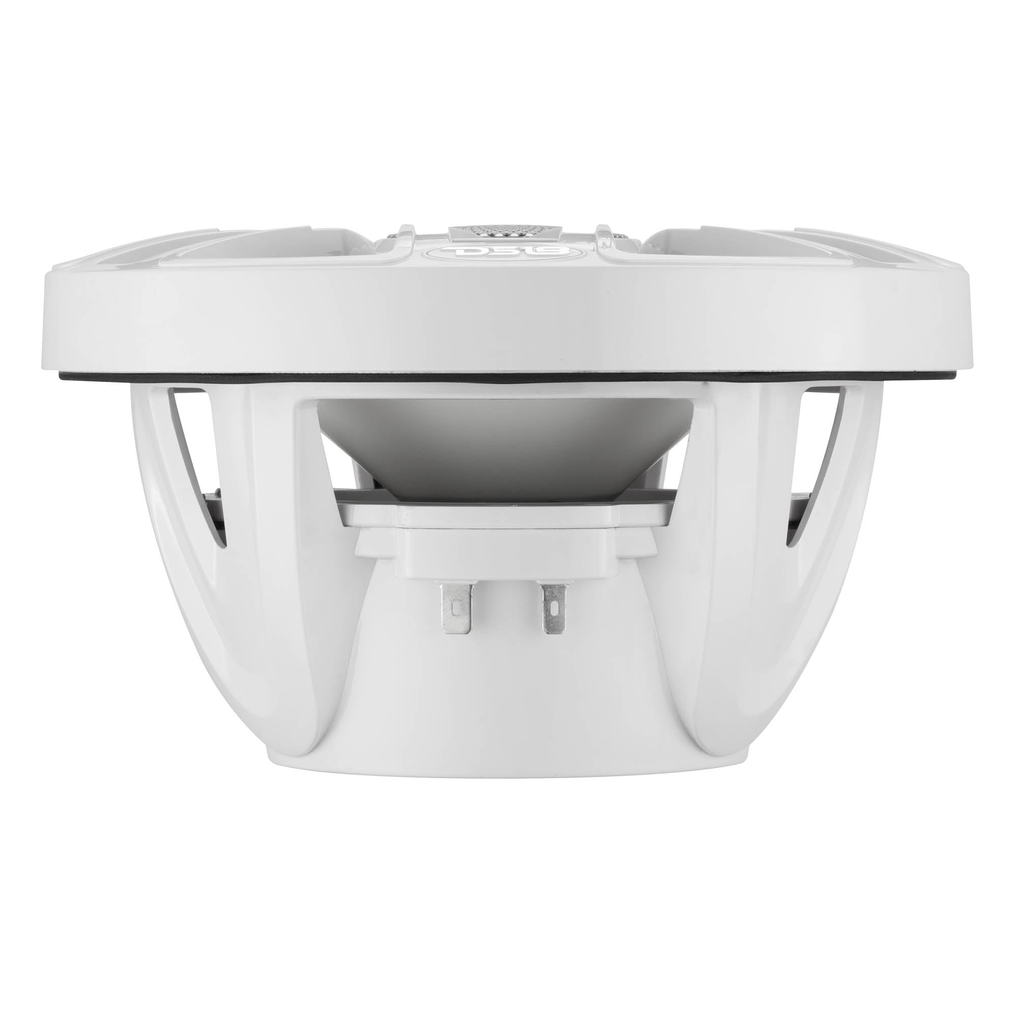 NXL 7.7” 2-Way Coaxial Marine Speaker with Bullet Tweeter, Digital LED Lights & White Deck LED | 175W RMS 4-Ohm - DS18