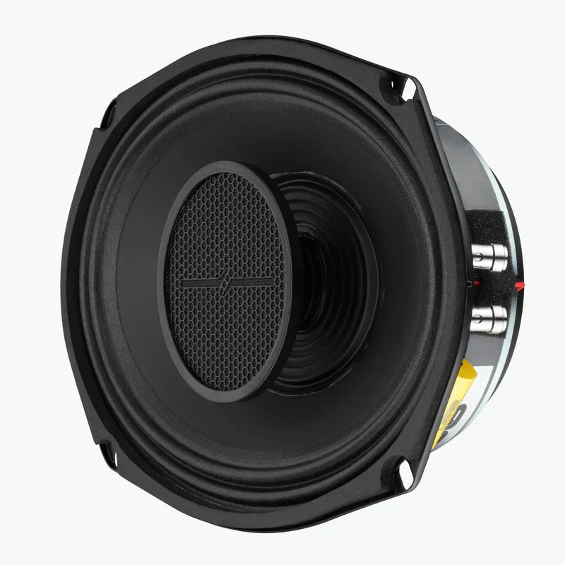 6x9” Hybrid Motorcycle Speaker Bundle – Slim 2-Way Loudspeakers + Sealed ABS Baffles (Pair) | IP65 Water-Resistant, High