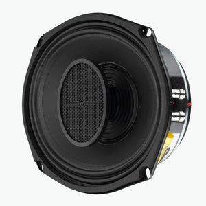 6x9” Hybrid Motorcycle Speaker Bundle – Slim 2-Way Loudspeakers + Sealed ABS Baffles (Pair) | IP65 Water-Resistant, High