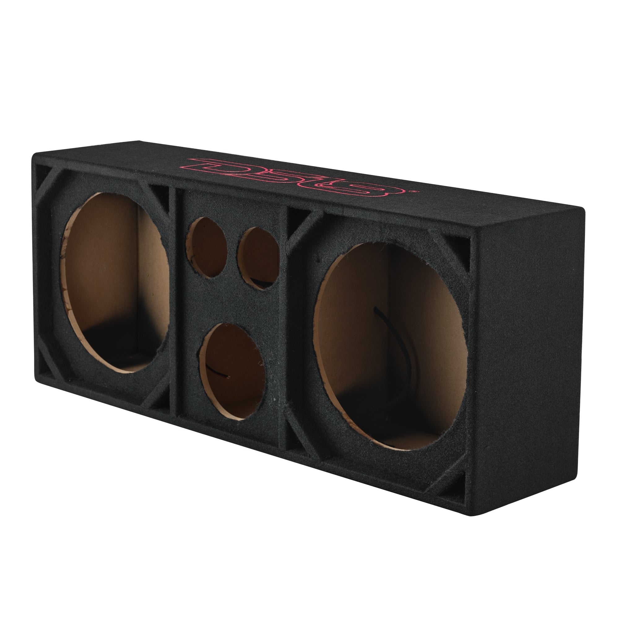 Dual 12” + Dual 4” Tweeter + 2” Driver Ported Voceteo Empty Enclosure | Speakon-Ready - DS18