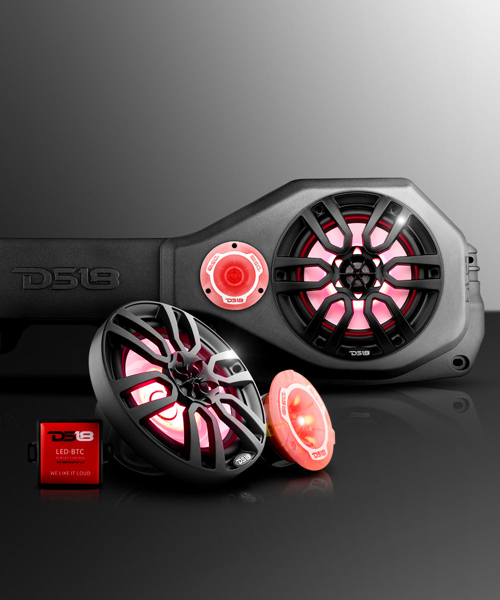 DS18 Jeep JL/JLU/JT Plug & Play Sound Bar Package - DS18