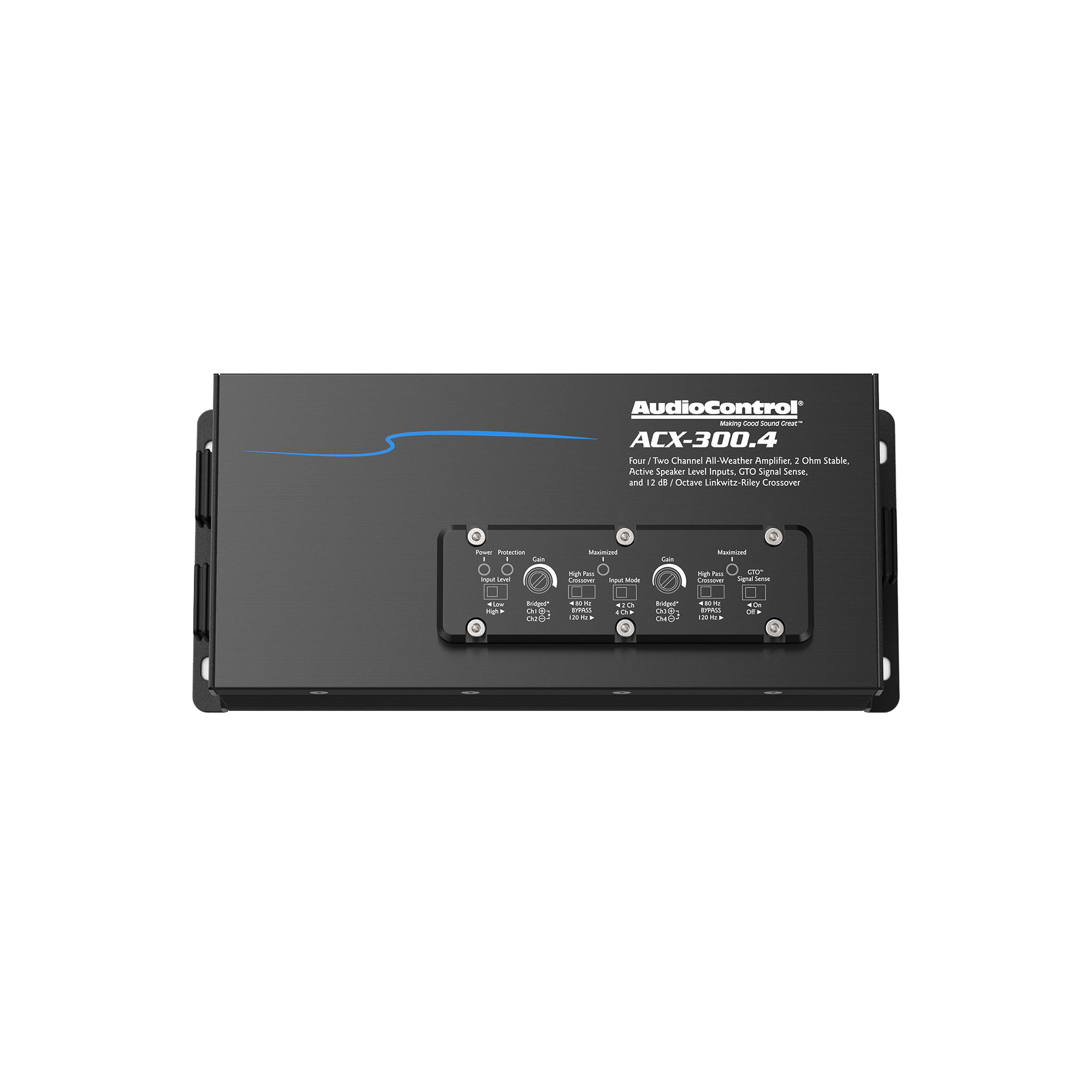 ACX-300.4 All-Weather 4-Channel Amplifier, 300W RMS
