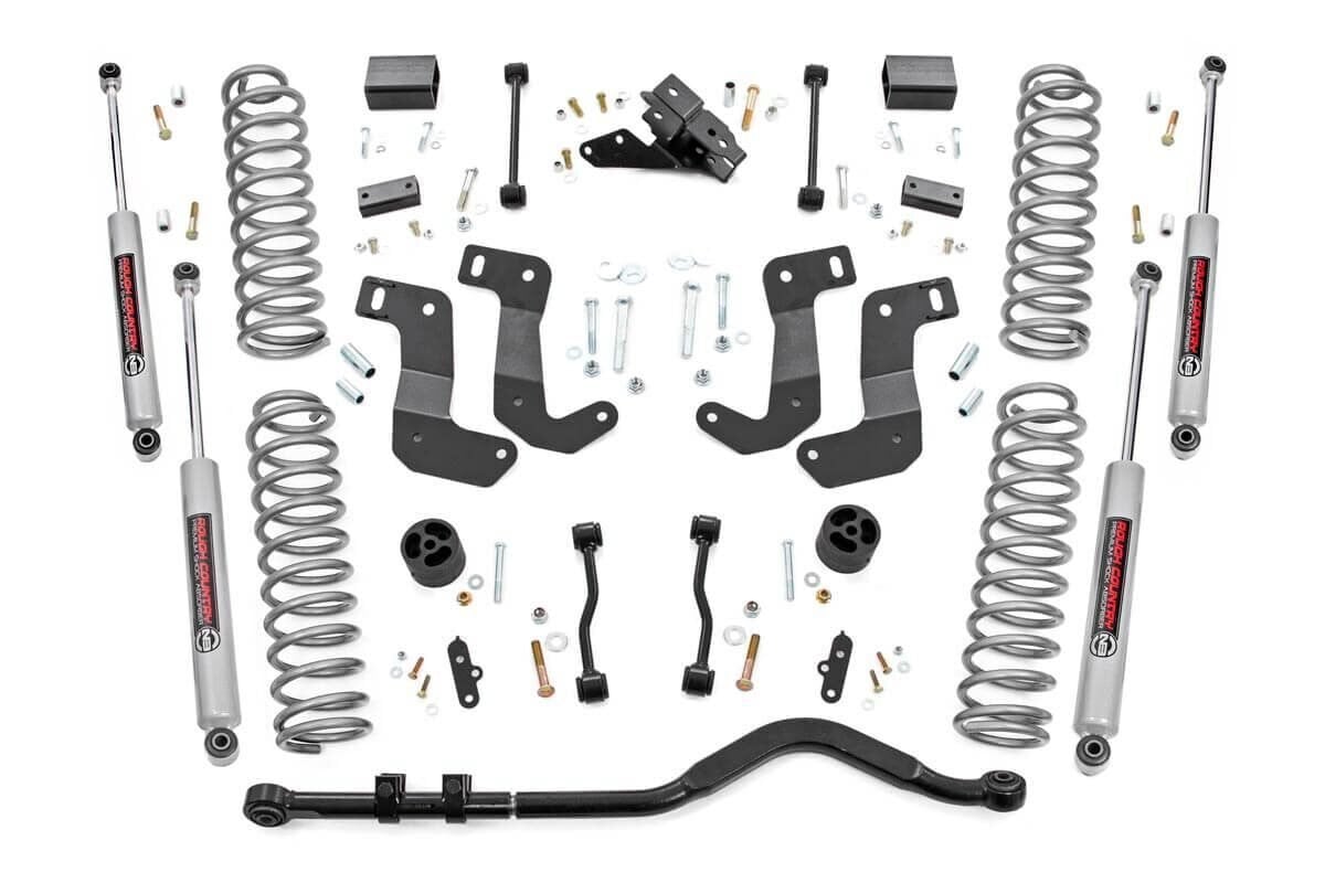 3.5 Inch Lift Kit | C/A Drop | 2-Door | Jeep Wrangler JL 4WD (2024-2026)