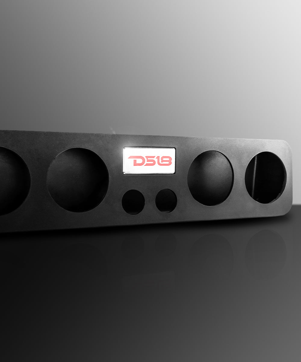 28" High Density ABS Universal Enclosure 4 x 5.25" and 2 x 2.3" Tweeters (Speakers Not Included) - DS18