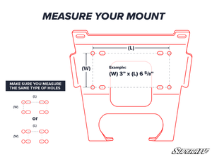 Can-Am Renegade Winch Mounting Plate
