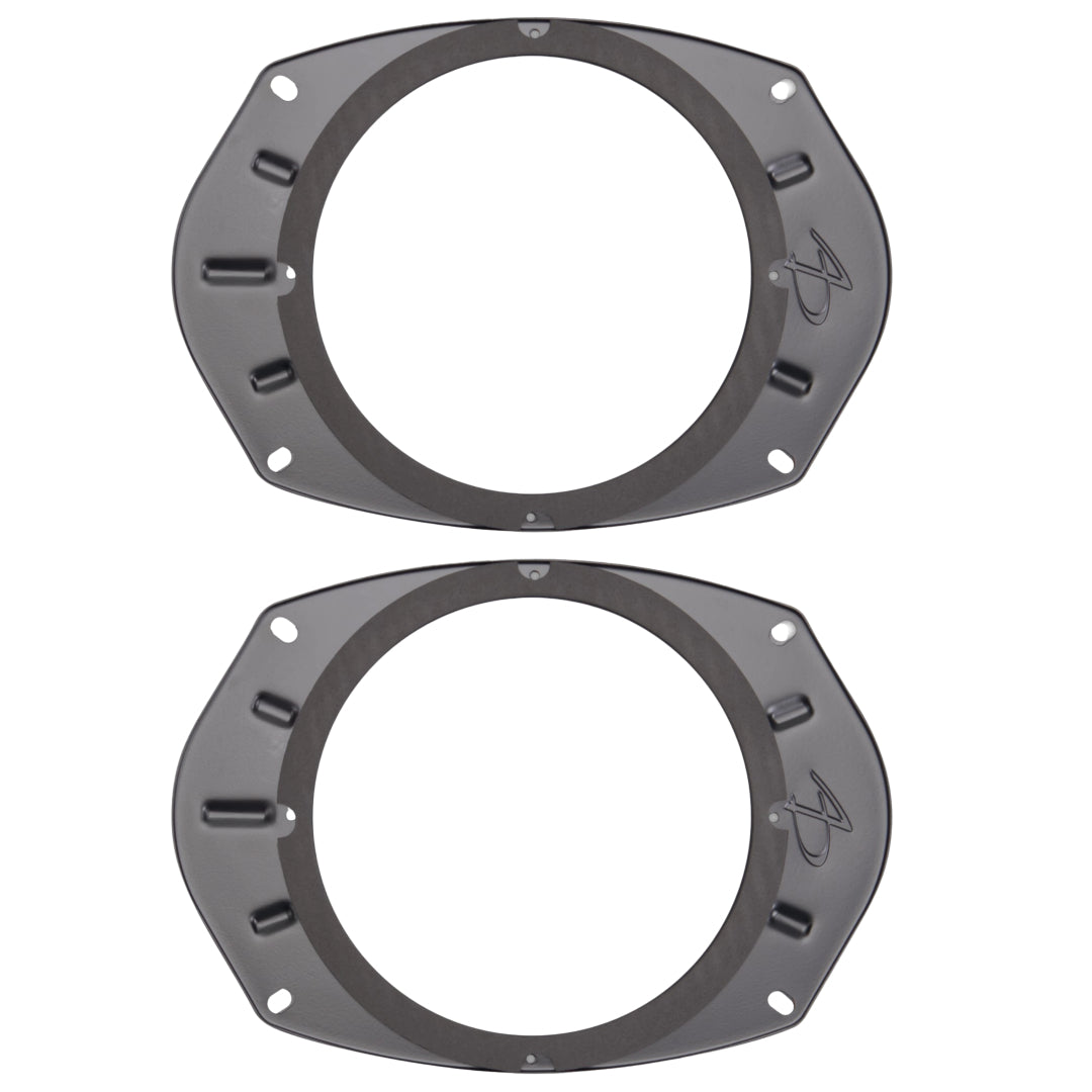Audio Dynamics 696P 6x9-to-6.5" Steel Speaker Adapter Plates
