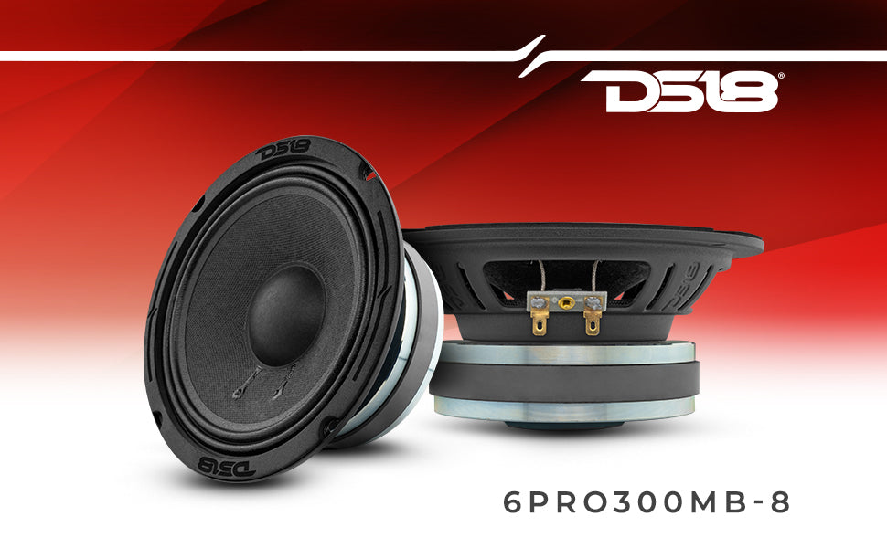 6.5" Mid-Bass Loudspeaker 150 Watts Rms 8-Ohm - DS18
