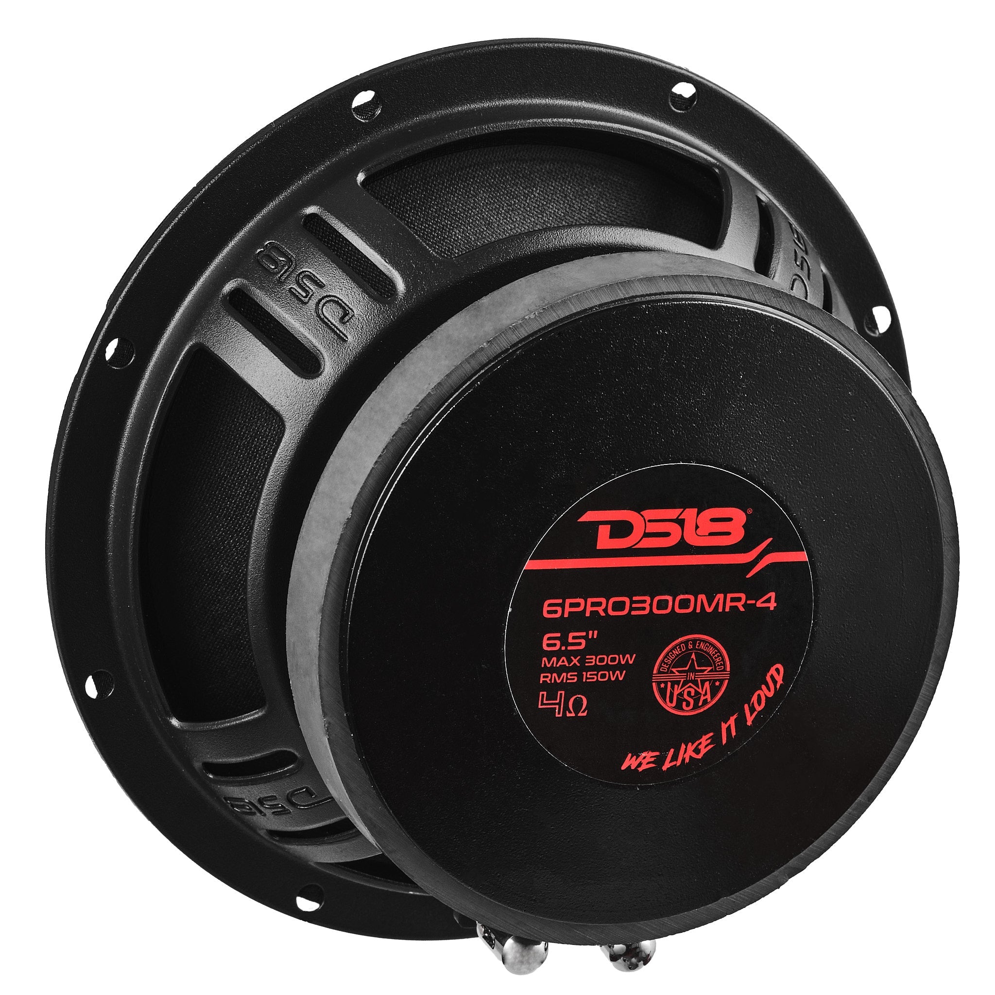 PRO 6.5” High Sensitivity Professional Mid-Range Loudspeaker 150 Watts Rms 4-Ohm - DS18