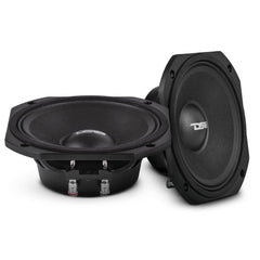 PRO 6.5” Slim Professional Mid-Range Speaker With Neodymium Magnet 180 Watts Rms 8-Ohm - Recommended for Dome and Diffuser