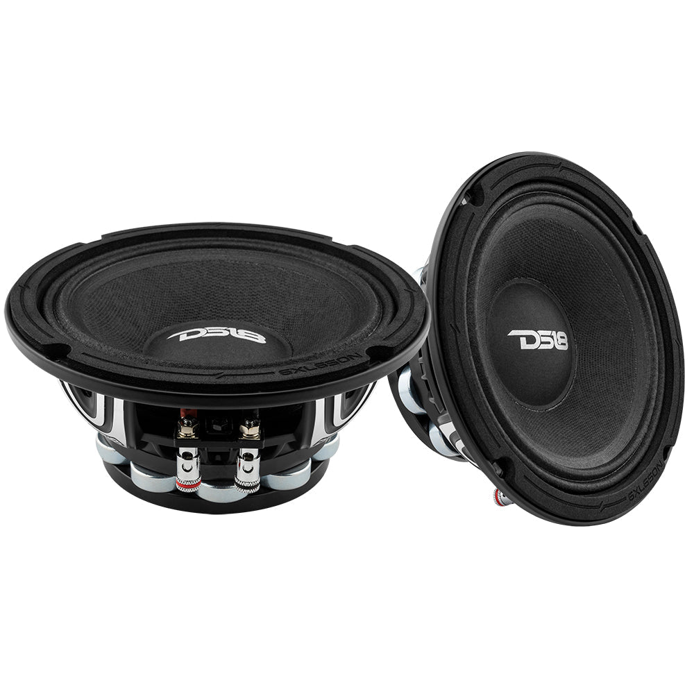 XL 6.5" Neodymium Rings Mid-Range Loudspeaker 325 Watts Rms 8-Ohm - DS18