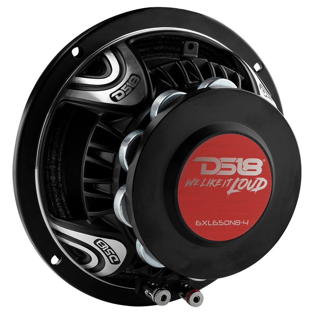XL 6.5" Neodymium Mid-Range Loudspeaker With Bullet 325 Watts Rms 4-Ohm - DS18