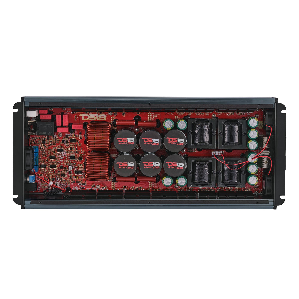 FRP Compact Full-Range Class D 1-Channel Amplifier 8,000 Watts Rms @ 1-Ohm - DS18